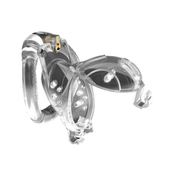 Chastity cage with openable lid
