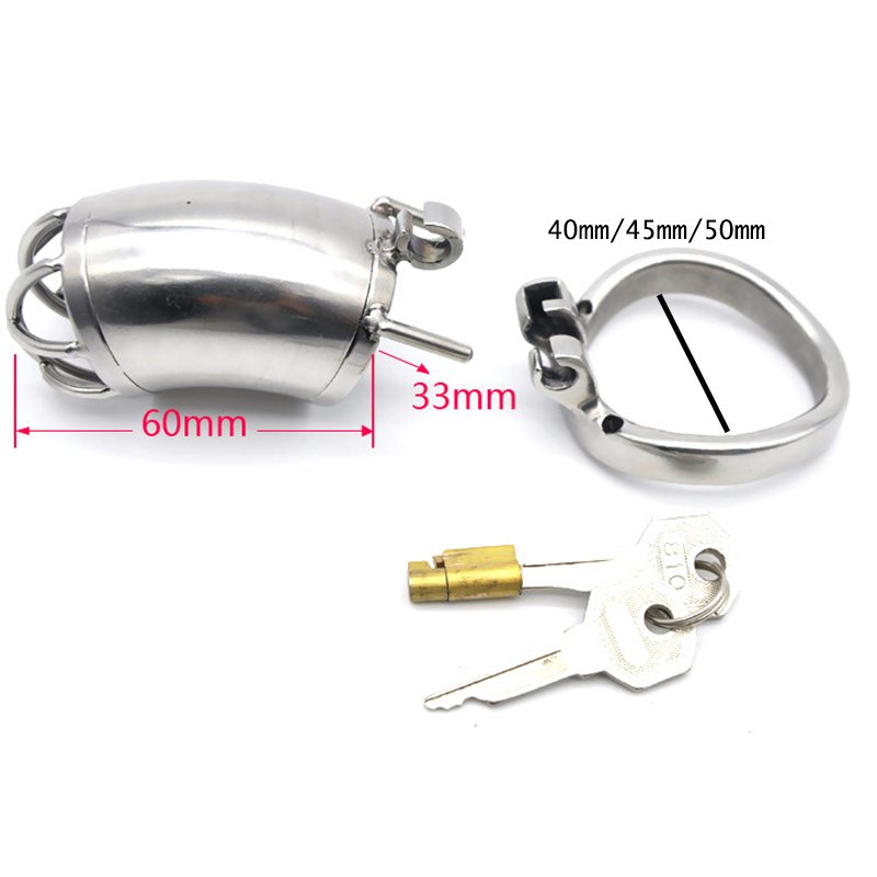 SPIKED METAL MALE CHASTITY DEVICE THE CAGE OF SIN
