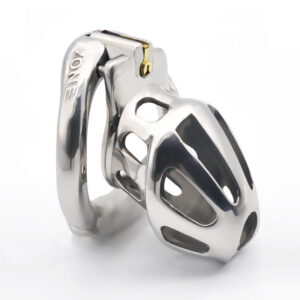 Metal chastity cage