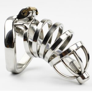 Male metal chastity cage