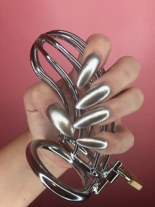 a chastity cage