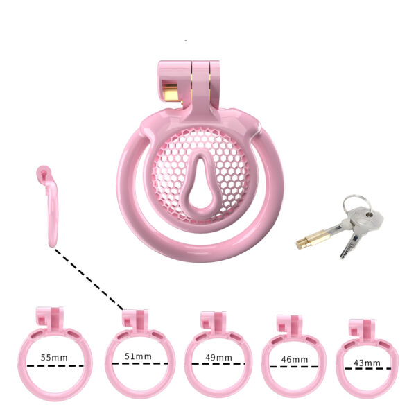 flat chastity cage