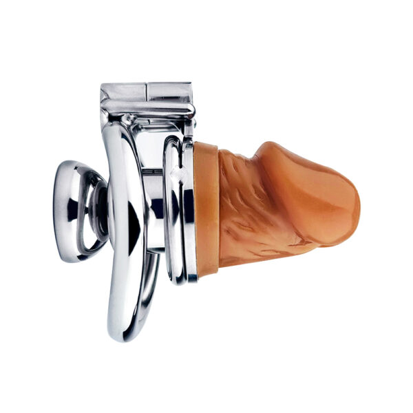 flat inverted chastity cage