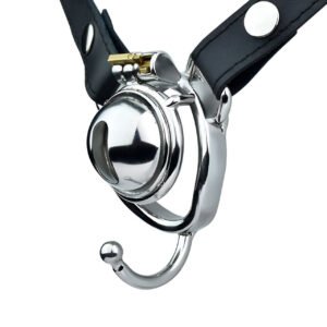 Micro Chastity Cage Metal Male F2