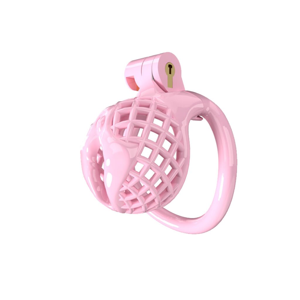 Pink Chastity Cage - Chastity Cage