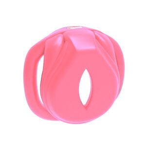 Flat Chastity Cage Sissy Resin Male Black Pink Q2