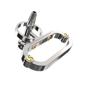 Inverted Chastity Cage Metal Male