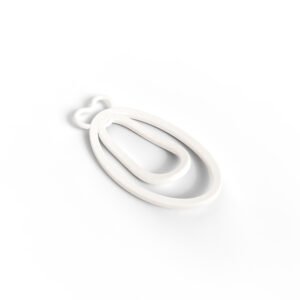 Fufu Clip Sissy Chastity White Iove