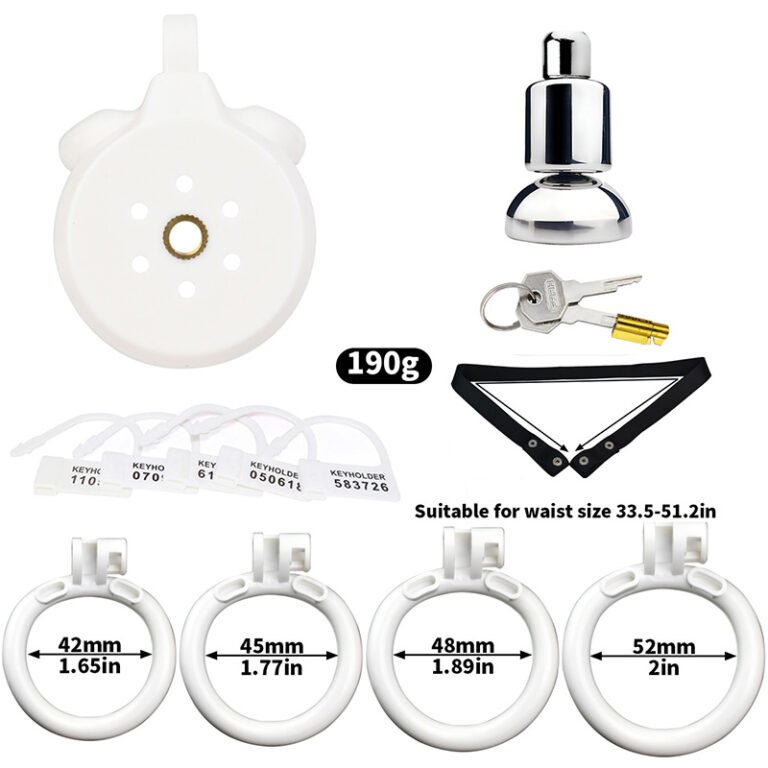 Inverted Sissy Pussy Design One Chastity Cage Kit
