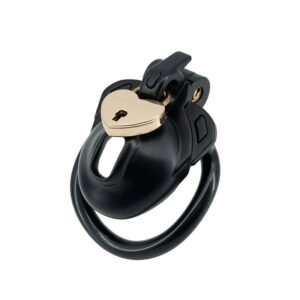 Small Chastity Cage For Men Black