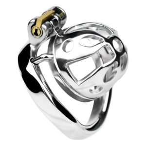 METAL CHASTITY CAGE STAINLESS STEEL MALE SMALL
