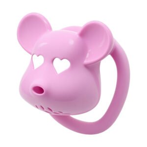 3D PRINTED CHASTITY CAGE SISSY SMALL HEART TEDDY BEAR