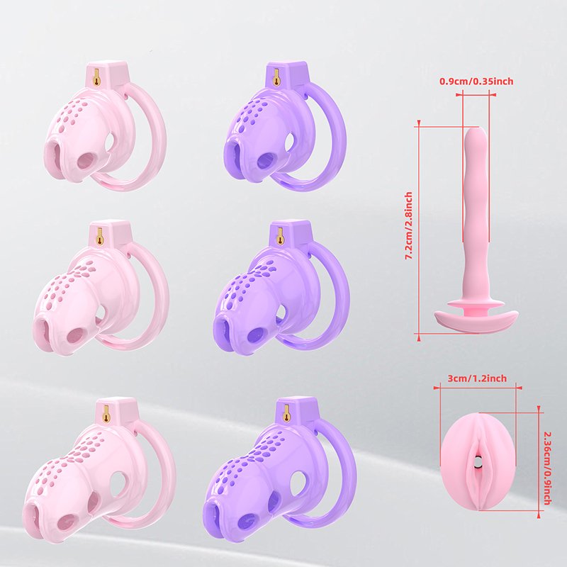 COBRA CHASTITY CAGE SOFT SILICONE WITH CATHETER