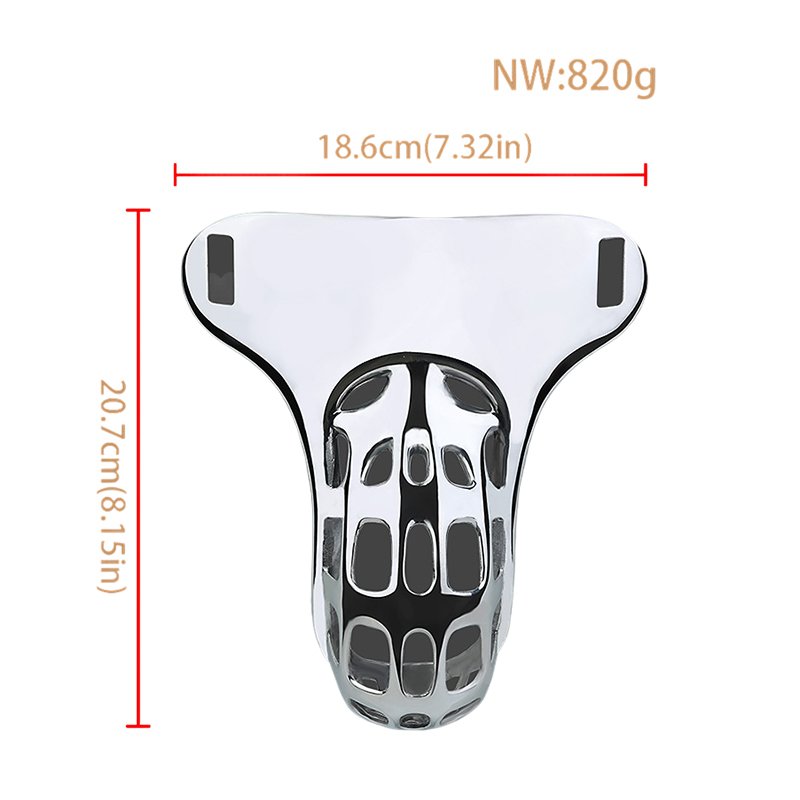 CHASTITY BELT MALE STAINLESS STEEL FULLY ENCLOSED CAGE
