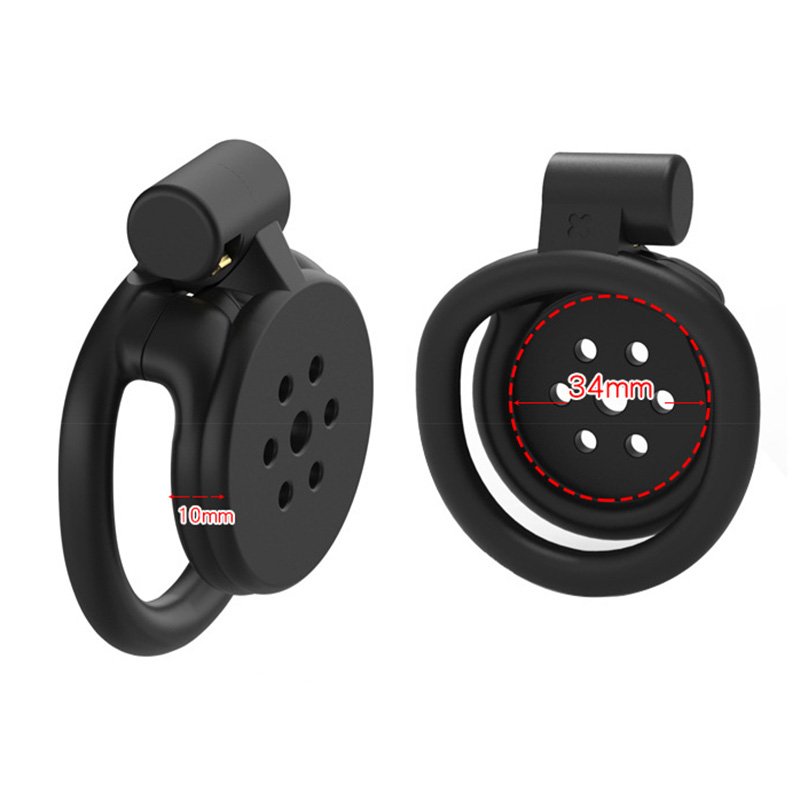 Inverted Chastity Cage With Removable Accessories BDSM Toys