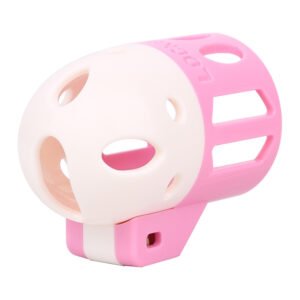 Dual-Tone Ringless Resin Chastity Cage - Lightweight Integrated BDSM Device