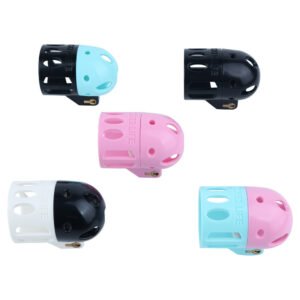 Dual-Tone Ringless Resin Chastity Cage - Lightweight Integrated BDSM Device