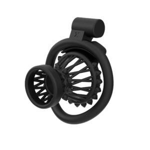 Inverted Chastity Cage for BDSM - Fish Trap Detachable Tube