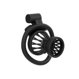 Inverted Chastity Cage for BDSM - Fish Trap Detachable Tube