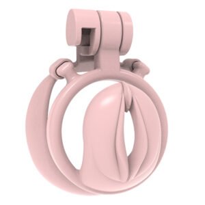 3D Printed Chastity Cage Realistic Vulva Style Transgender