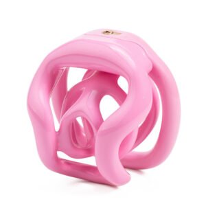 Pink Male Chastity Cage Small Resin Sissy Lightweight