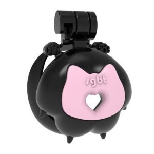 Resin Chastity Cage Cat Paw Style For Sissy