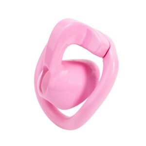 Pink Resin Chastity Cage Minimalist Series Lightweight