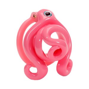 3D-Printed Chastity Cage Cute Octopus Sissy