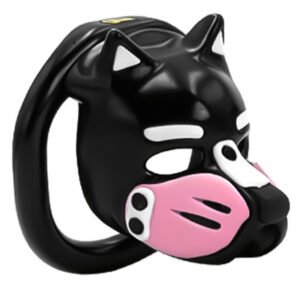 Resin Chastity Cage Dog Head-Shaped Roleplay Design