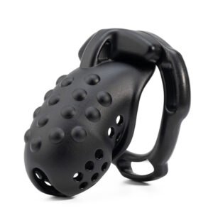 Resin Chastity Cage Granular Texture Male BDSM