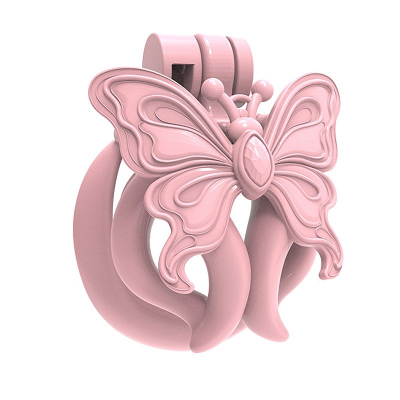Sissy Chastity Cage Butterfly Wings Device Resin