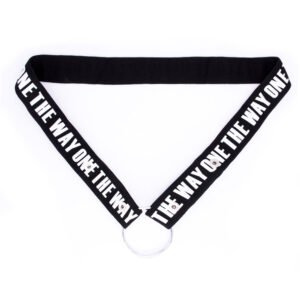 Chastity Accessory Two-Way Letter Waist Belt