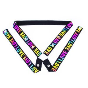 Chastity Accessory Four-Way Letter Waist Strap