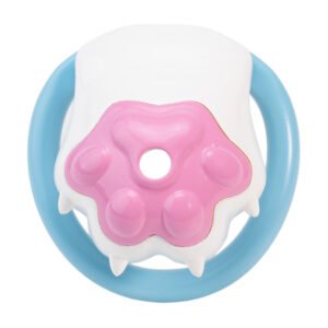 Flat Chastity Cage Cat Paw Design Resin Material