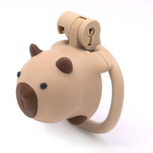 3D Printed Chastity Cage Colorful Capybara Sissy