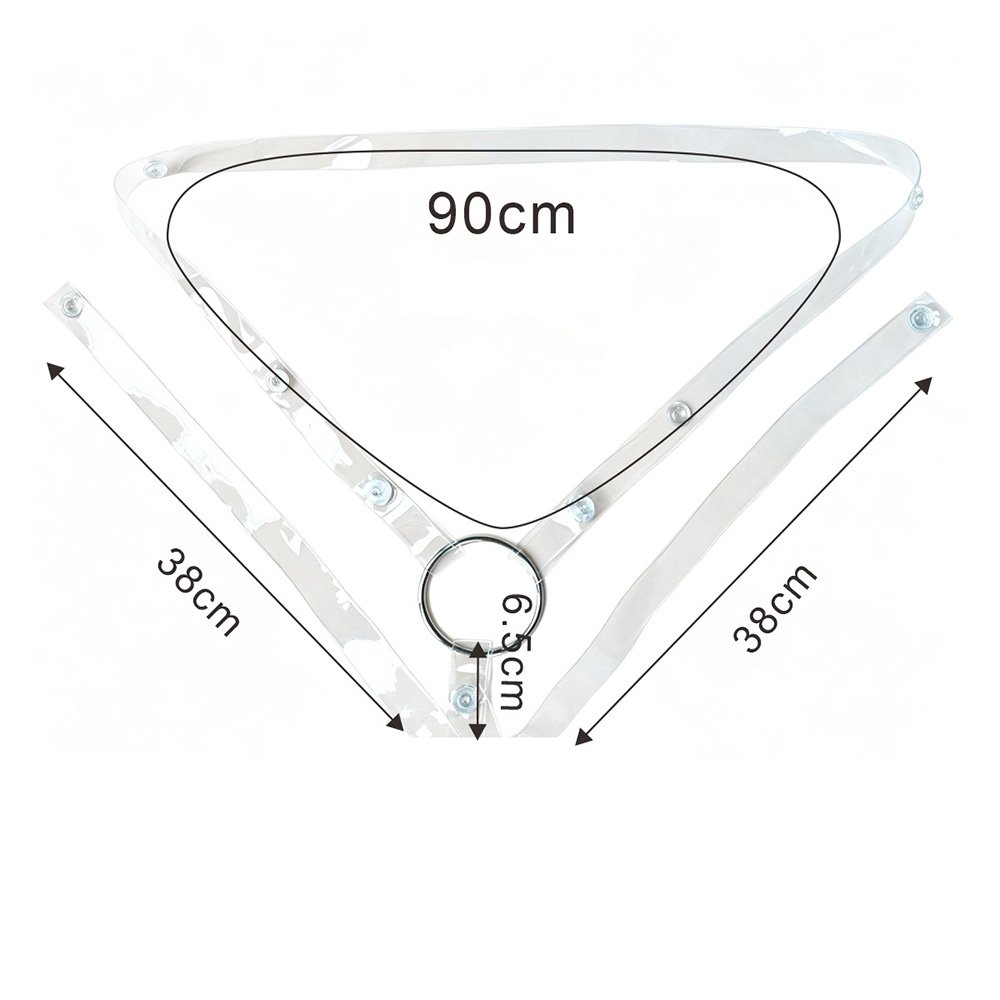Chastity Cage Accessories Transparent Elastic Waist Belt