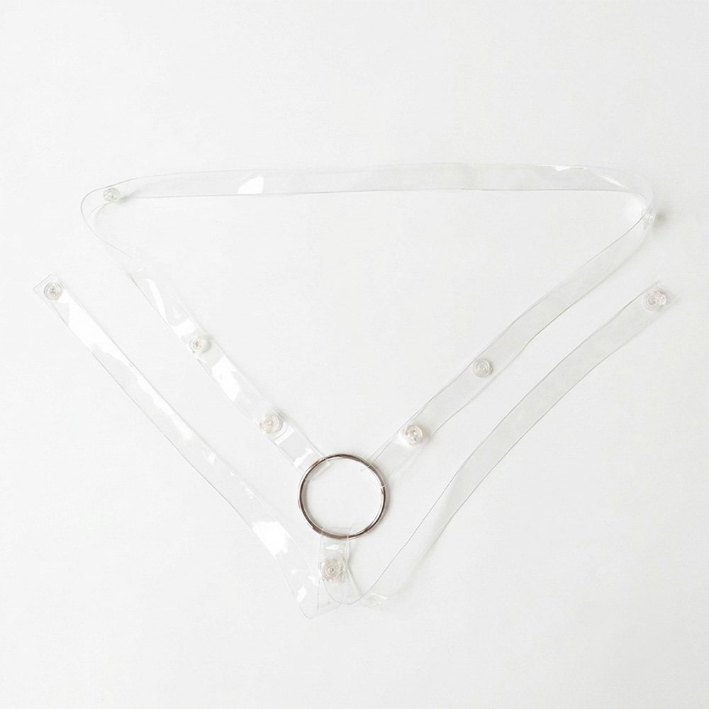 Chastity Cage Accessories Transparent Elastic Waist Belt