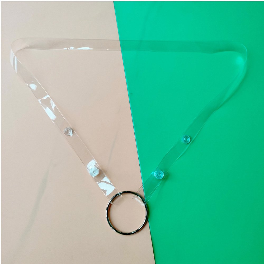 Chastity Cage Accessories Transparent Elastic Waist Belt