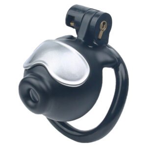 Resin Chastity Cage with Sunglasses Futuristic Design