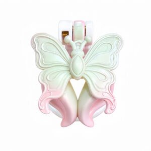 Chastity Cage Sissy Butterfly Wings BDSM Device