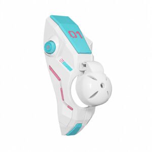 Male Chastity Cage Cyberpunk Mecha Shield Device