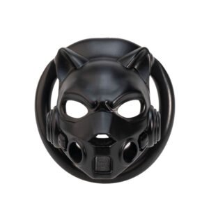 3D Printable Chastity Cage Black Plastic Design