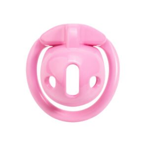 3D Printable Chastity Cage Pink Plastic Design