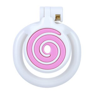 Flat Chastity Cage Plastic Design for BDSM Play
