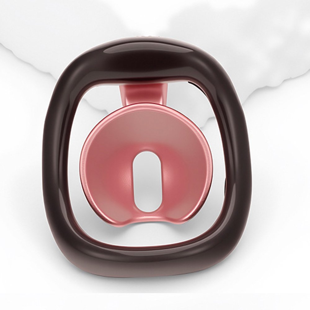 Male Chastity Cage Glossy Plastic BDSM Lock
