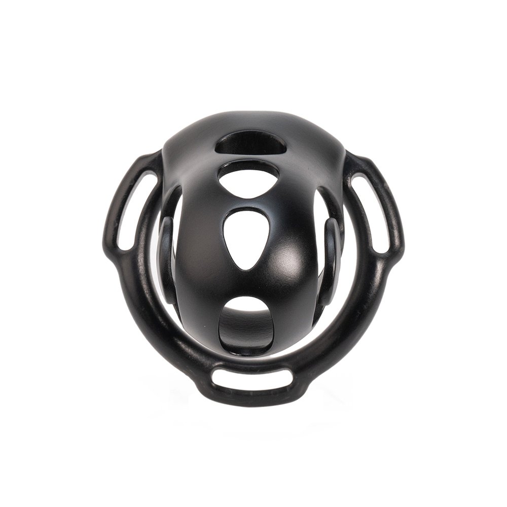 Plastic Chastity Cage Glossy Pink BDSM Lock