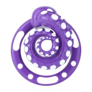 Plastic Chastity Cage with Tentacle Shape Design