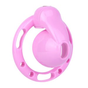 Sissy Chastity Cage Lightweight Pink BDSM Device